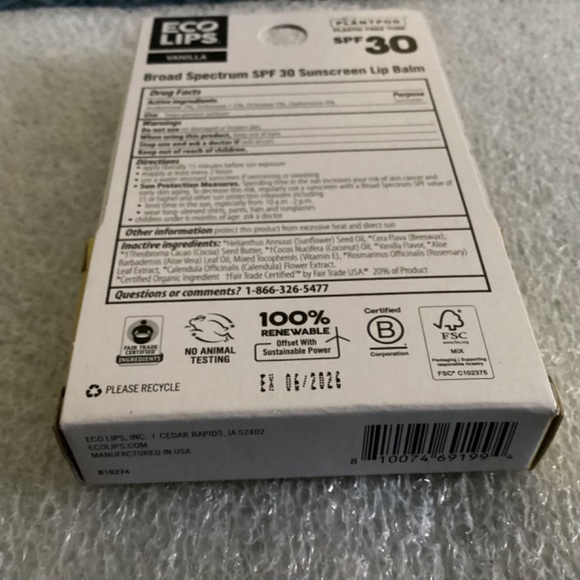 Ecolips & Soft Lips Sunscreen/Lip Protectant Bundle NEW - Picture 8 of 11